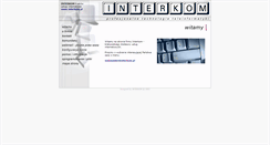 Desktop Screenshot of oknotherm.interkom.pl